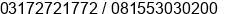 Phone number of Mr. P. Paul J.SE at Surabaya